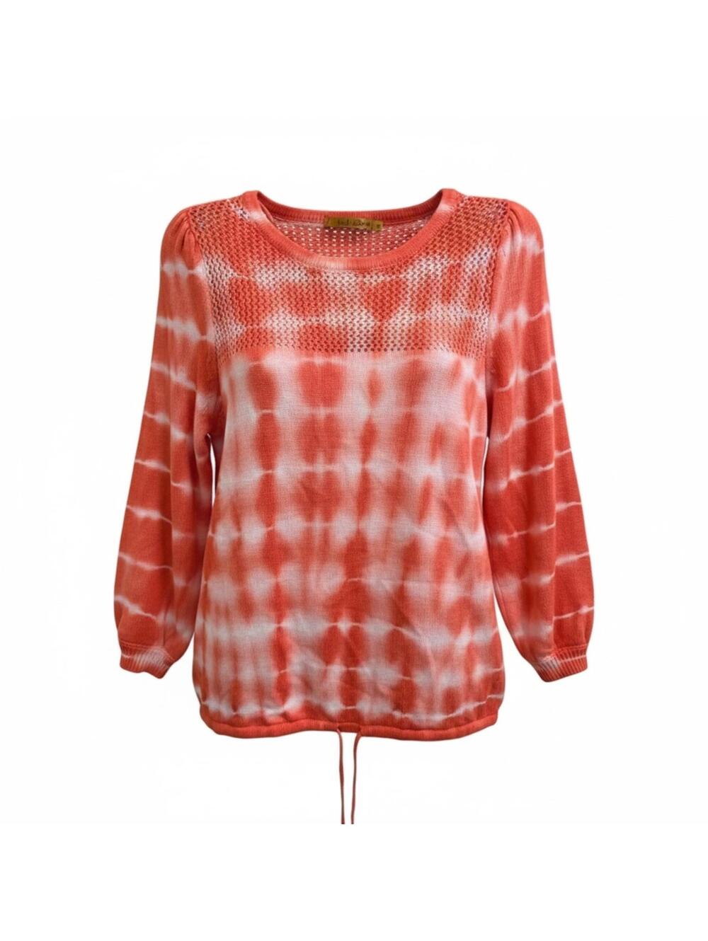 NWT S Orange and White Belldini Sweater